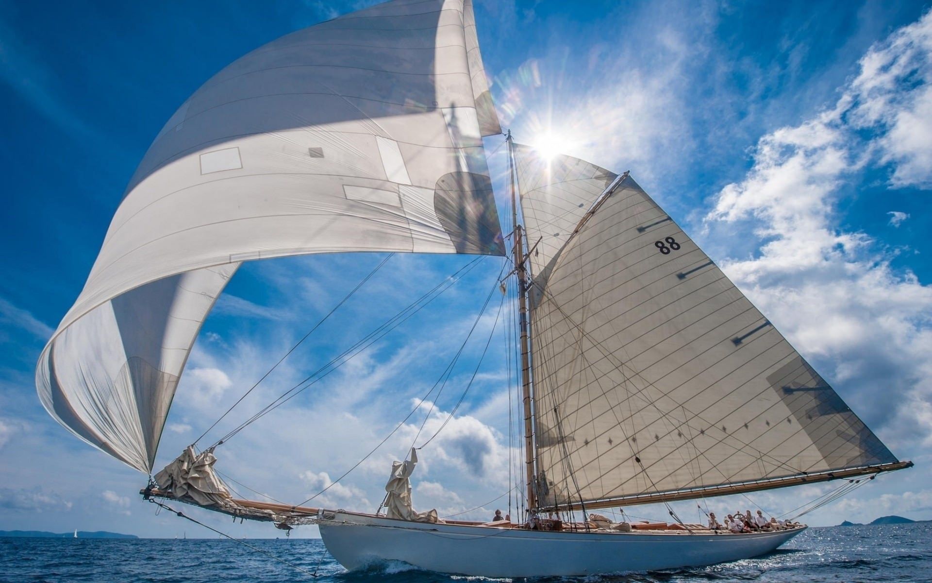 Sewing company MarinArt will repair worn out sails or make new ones for your yacht in Montenegro.